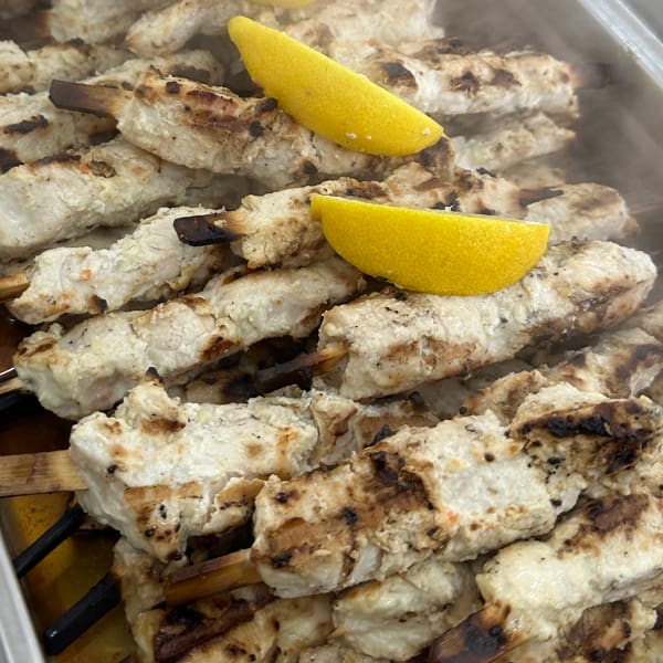 BBQ Chicken Skewers